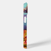 ROMANTISCHE FRAU MIT SPARKLING-PEACOCK-FEATHER Case-Mate iPhone HÜLLE (Rückseite / Rechts)