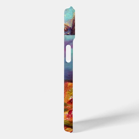 ROMANTISCHE FRAU MIT SPARKLING-PEACOCK-FEATHER Case-Mate iPhone HÜLLE (Rückseite / Rechts)