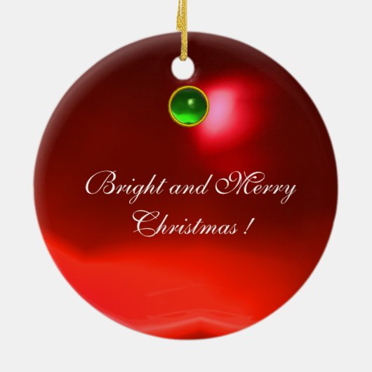 ROMANTISCHE FRAU MIT SPARKLING-PEACOCK-FEATHER KERAMIK ORNAMENT (Hinten)