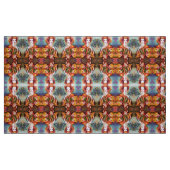 ROMANTISCHE FRAU MIT SPARKLING-PEACOCK-FEATHER STOFF (Fat Quarter (45,7 x 55,9 cm))