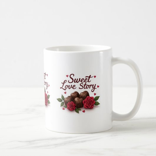 Romantische Freude Kaffeetasse (Rechts)