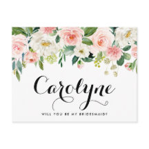 Romantische Frühlingsblumen werden Sie meine Braut