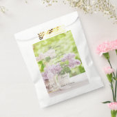 Romantische Frühlingssonne Blume Floral White Lila Geschenktütchen (Versiegelt)