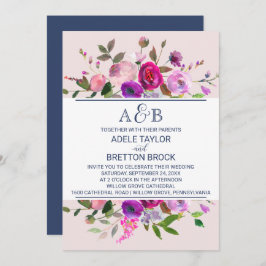 Romantische Gartenmonographie Einladung