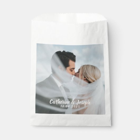 Romantische Gastgeschenk Hochzeit Bag Geschenktütchen (Vorderseite)
