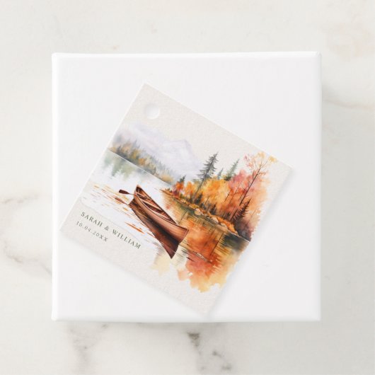 Romantische Gastgeschenk Hochzeit- und Fallsee Geschenkanhänger (Beispiel)