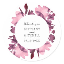 Romantische Gastgeschenk Hochzeit Wasserfarben