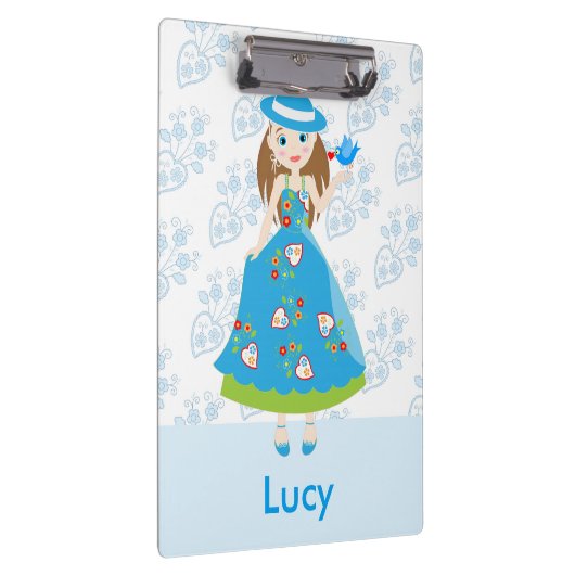 Romantische Geburtstagsparty Klemmbrett (Rechts)