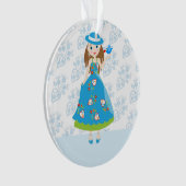 Romantische Geburtstagsparty Ornament (Vorderseite)