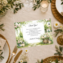 Romantische Geheimgarten-Eleganz-Hochzeit