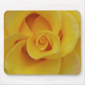 Romantische Gelbe Rosenblätter Mousepad (Vorne)