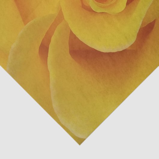Romantische Gelbe Rosenblätter Seidenpapier (Ausschnitt)