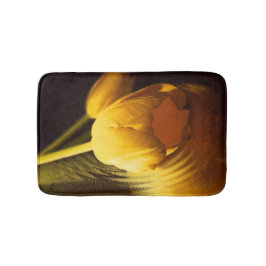 Romantische Gelbtuppe Badematte