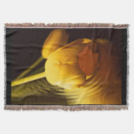 Romantische Gelbtuppe Decke