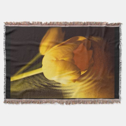 Romantische Gelbtuppe Decke (Vorderseite)