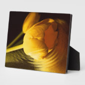 Romantische Gelbtuppe Fotoplatte (Seite)