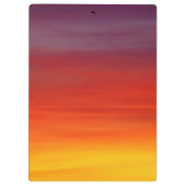 Romantische Gelbtuppe Klemmbrett (Rückseite)