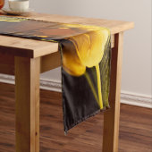 Romantische Gelbtuppe Kurzer Tischläufer (Beispiel)