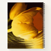 Romantische Gelbtuppe Notizblock (Rückseite)