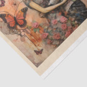 Romantische gemischte Medien Hintergrund Ehepaar V Seidenpapier (Ausschnitt)