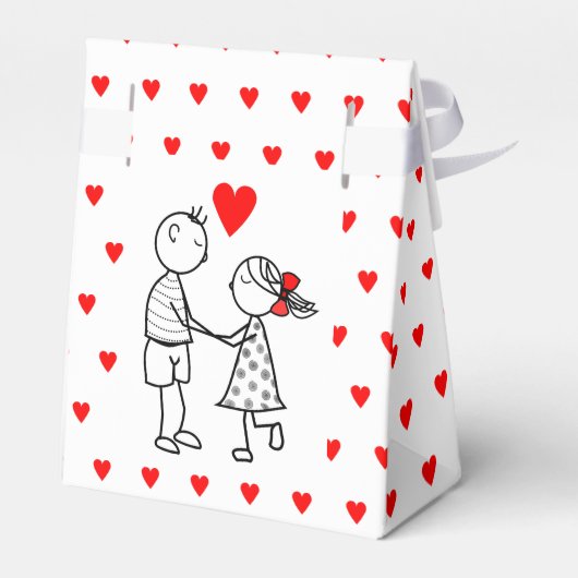 Romantische Geschenkboxen Liebe Geschenkschachtel (Rückseite)