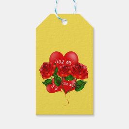 Romantische Geschenkmarke Geschenkanhänger