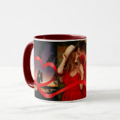 Romantische Geschenktasse Tasse (Vorderseite Links)