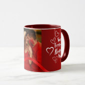 Romantische Geschenktasse Tasse (VorderseiteRechts)