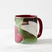 Romantische Geschichte mit Akzenten des roten Herz Tasse (VorderseiteRechts)