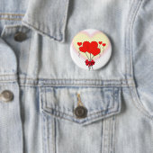 romantische Gewohnheit der Herzherz-Liebe Button (Beispiel)