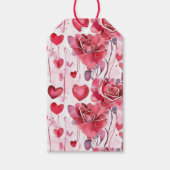 Romantische Gift Tags Geschenkanhänger (Vorderseite)