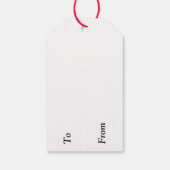 Romantische Gift Tags Geschenkanhänger (Rückseite)