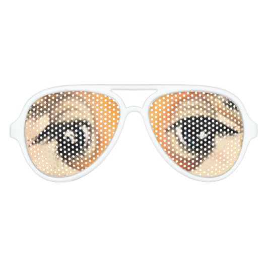 Romantische Giraffe - Funny Partybrille (Vorderseite)