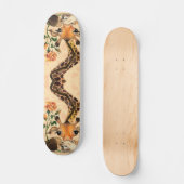Romantische Giraffe - Gentleman - Funny - Skateboard (Vorderseite)