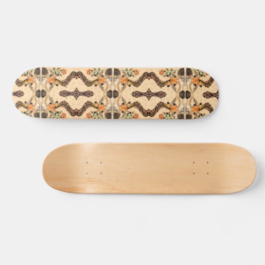 Romantische Giraffe - Gentleman - Funny Skateboard (Horizontal)