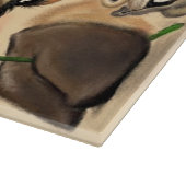 Romantische Giraffe - Gentleman - Ihren Text hinzu Schneidebrett (Ecke)