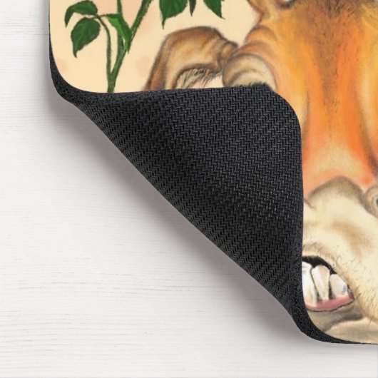 Romantische Giraffe Mouse Pad Gentleman Playful Mousepad (Ecke)