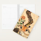 Romantische Giraffe Planner Gentleman - Funny Planer (Anzeige)
