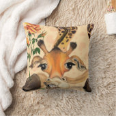 Romantische Giraffe Throw Kissen Geschenk - Funny (Decke)