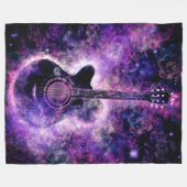 Romantische Gitarre Fleece Blanket (Vorderseite (Horizontal))