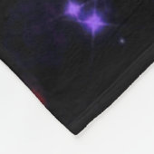 Romantische Gitarre Fleece Blanket (Ecke)