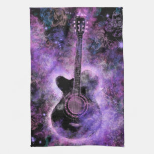 Romantische Gitarre Musik Küchentuch