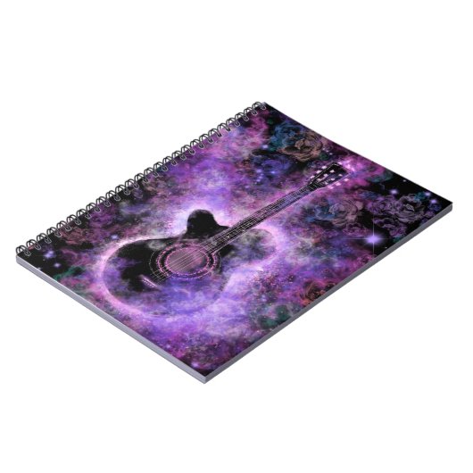 Romantische Gitarrenmusik - Magic Sound Notizblock (Linke Seite)