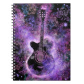 Romantische Gitarrenmusik - Magic Sound Notizblock (Vorderseite)