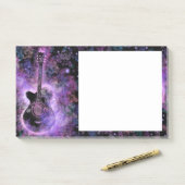 Romantische Gitarrenmusik - Magic Sound Post-it Klebezettel (Auf Schreibtisch)