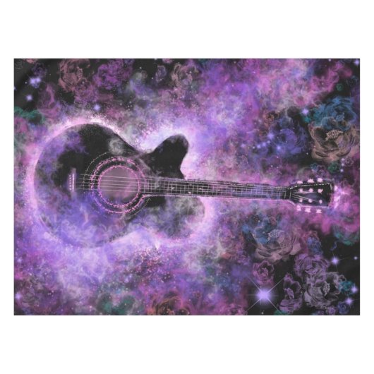 Romantische Gitarrenmusik - Magic Sound Tischdecke (Vorderseite (Horizontal))