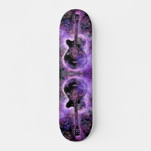 Romantische Gitarrenmusik - Magie Skateboard (Vorne)