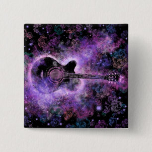 Romantische Gitarrenmusik - Magischer Raum - Button