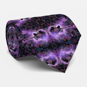 Romantische Gitarrenmusik - Magischer Raum - Krawatte (Gerollt)