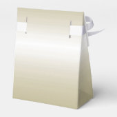 Romantische Goldbucht & Glitzer 50. Hochzeit Geschenkschachtel (Rückseite)